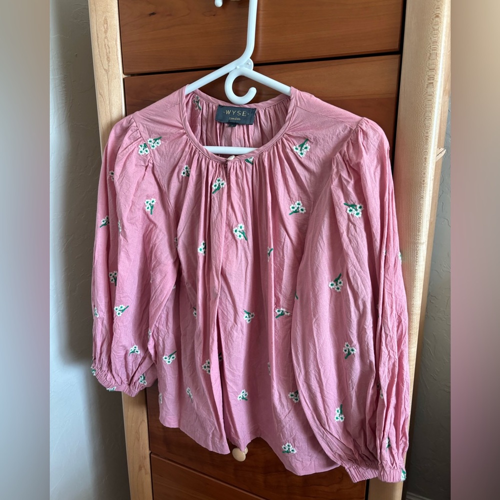 Wyse London embroidered blouse